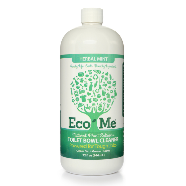 Eco Me Toilet Bowl Cleaner, Herbal Mint 32 oz., PK6 ECOM-TBHM32-06